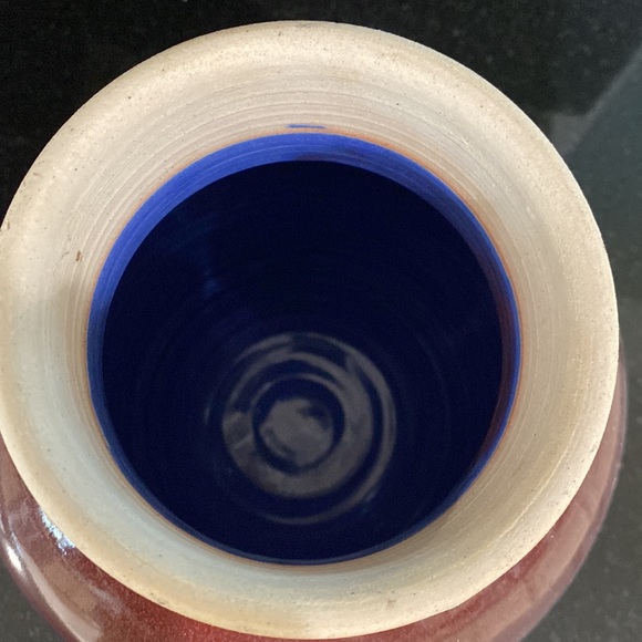 Walt glass dipped vase - Picture 2 of 7